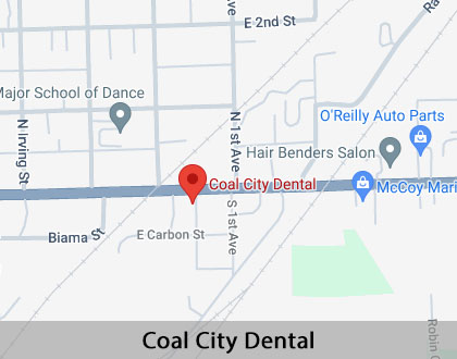 Map image for Dental Implants in Coal City, IL