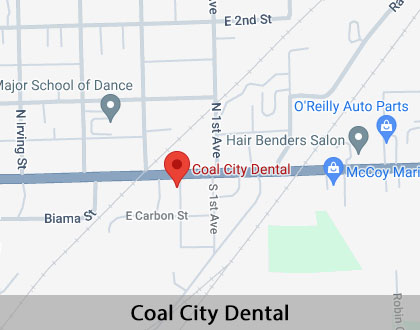 Map image for Wisdom Teeth Extraction in Coal City, IL